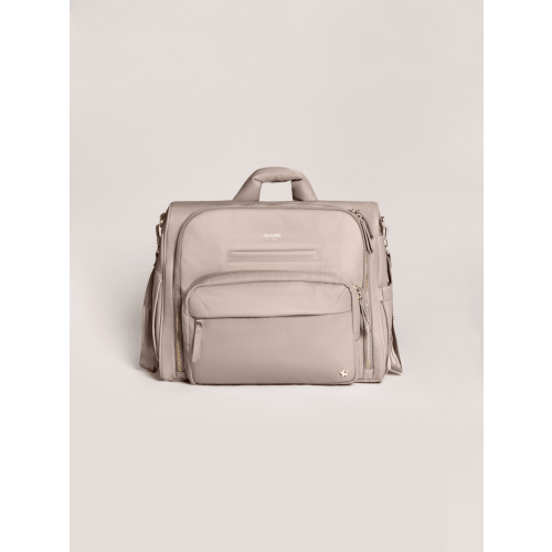 JuJuBe Satchel Diaper Bag - Taupe