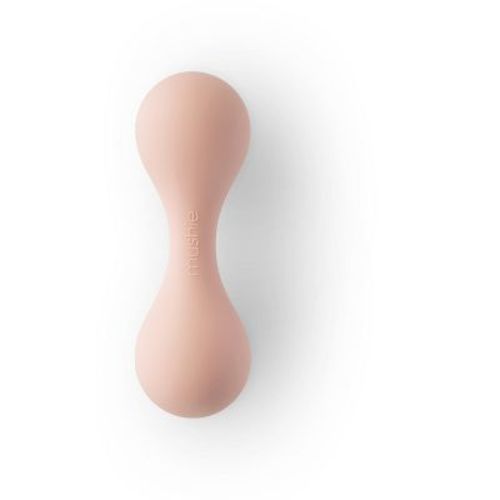 Silicone Baby Rattle Toy Blush One Size