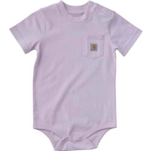 Carhartt Unisex Baby, Short-sleeve Bodysuit Pocket T-shirt