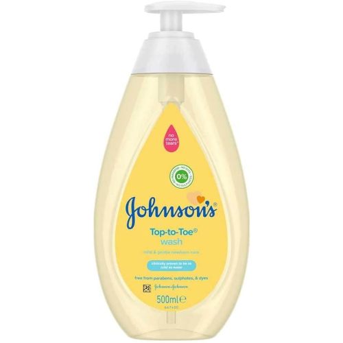 Johnson's Baby Gel nettoyant haut aux orteils, 500 ml