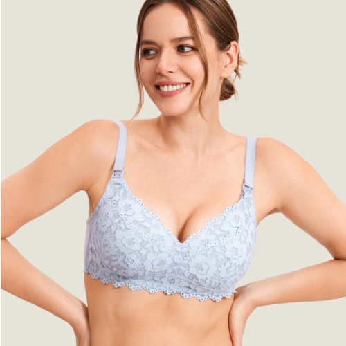 Cotton Lining Hands Free Pumping Bra