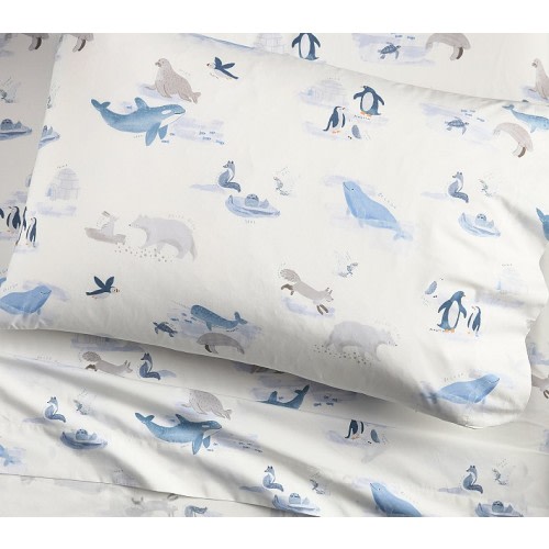 Arctic Animals Organic Sheet Set