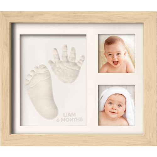 Baby Handprint & Footprint Keepsake Solo Frame