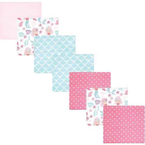 Luvable Friends Hudson Baby Flannel Receiving Blankets 7pk