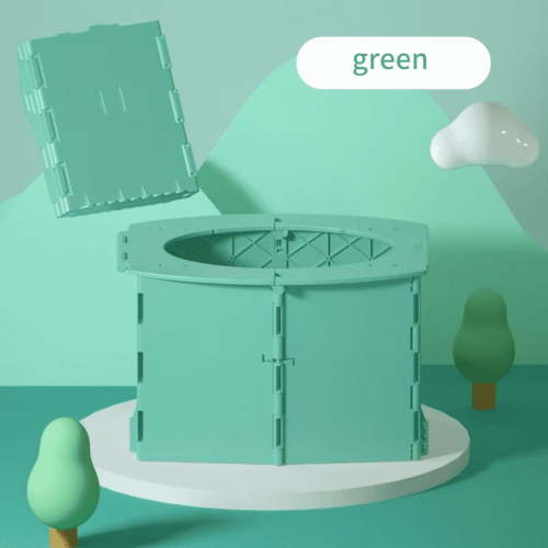 Foldable Travel Potty for Kids Portable Baby Toilet Seat for Outdoor Car Camping Potty Training