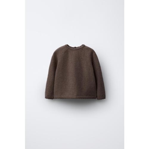 100% CASHMERE SWEATER - Brown | ZARA United States