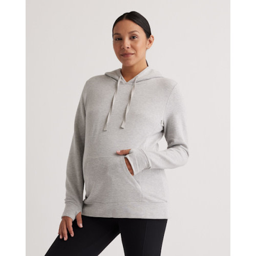 SuperSoft Fleece Maternity & Nursing Hoodie