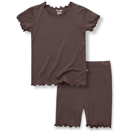 VAENAIT BABY Kids Sleepwear Pajamas Short Soft Cool Summer Viscose Pjs 2pcs Set