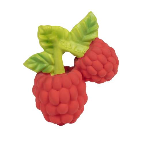 Raspberry Rubber Teether