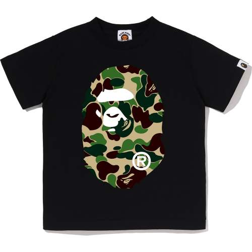 ABC CAMO BIG APE HEAD TEE KIDS – us.bape.com