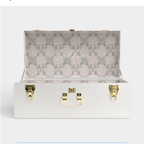 Grand Trunk - White - Ivy Trail / Embroidery