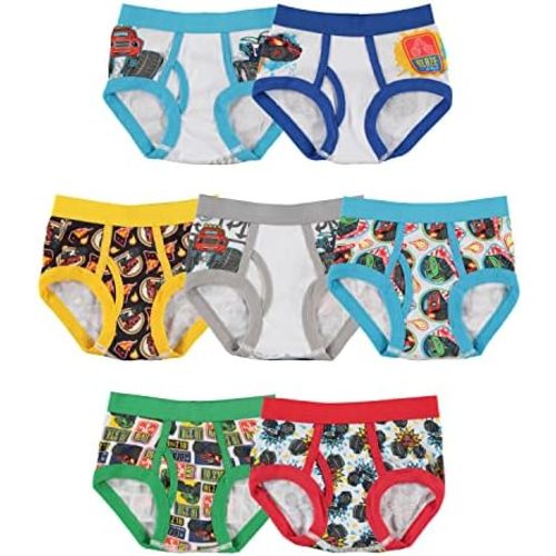 Nickelodeon boys 100% Combed Cotton Underwear Multipacks in Sizes 2/3t and 4t