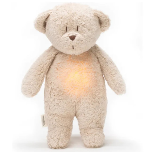 Moonie - Teddy Bear musical nightlight - Sand | Smallable