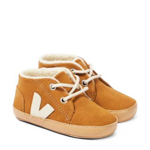 Baby suede sneakers