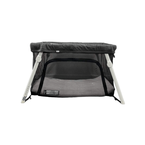 Guava Family Lotus Travel Crib and Play Yard, Grey