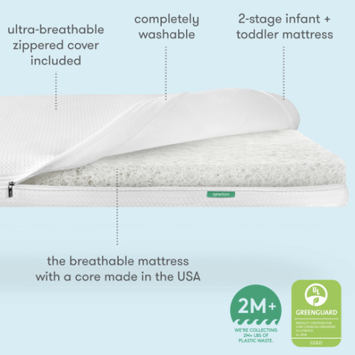 Newton Baby - Essential Crib Mattress - Standard / White