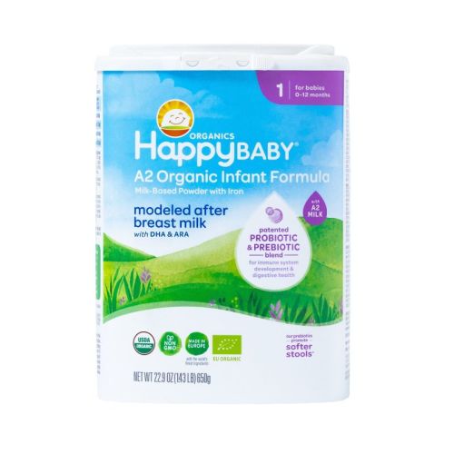 Happy Baby Organic Infant Formula Powder A2 - 22.9 oz