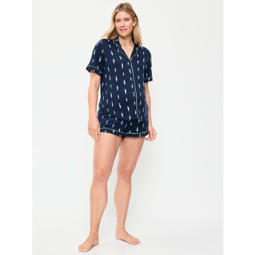 Maternity Classic Pajama Short Set
