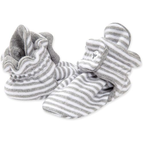 Burt's Bees Baby Booties, Organic Cotton Adjustable Infant Sock