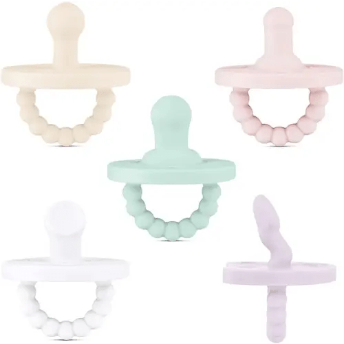 Ryan & Rose Cutie PAT Pacifier Teether (Starter Kit, Girl)