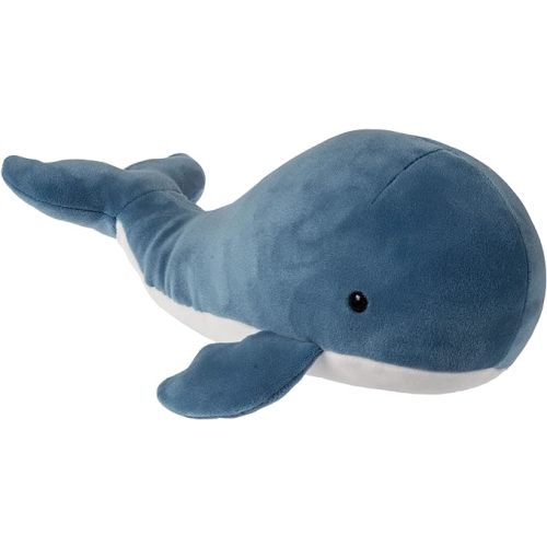 Mary Meyer Stuffed Animal Smootheez Pillow-Soft Toy, 8-Inches, Blue Whale