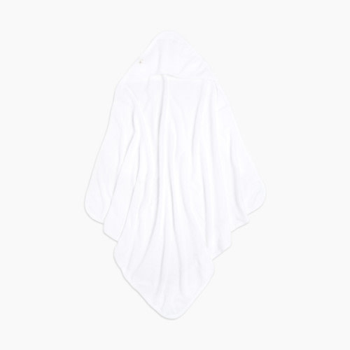 Burt's Bees Baby Organic Single Ply Hooded Towel - Cloud
