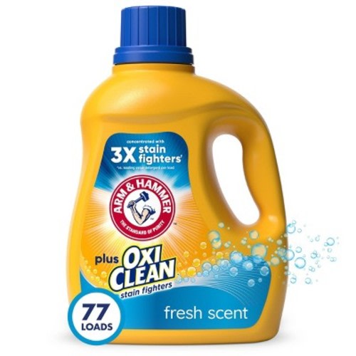 Arm & Hammer OxiClean Fresh Scent Liquid Laundry Detergent - 100.5 fl oz
