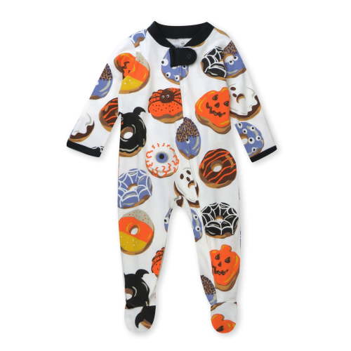 Honest Baby Clothing Organic Cotton Boy or Girl Long Sleeve Halloween Sleep N Play, Newborn to 9 Months