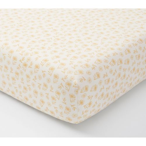 Dandy Daisy Organic Crib Fitted Sheet