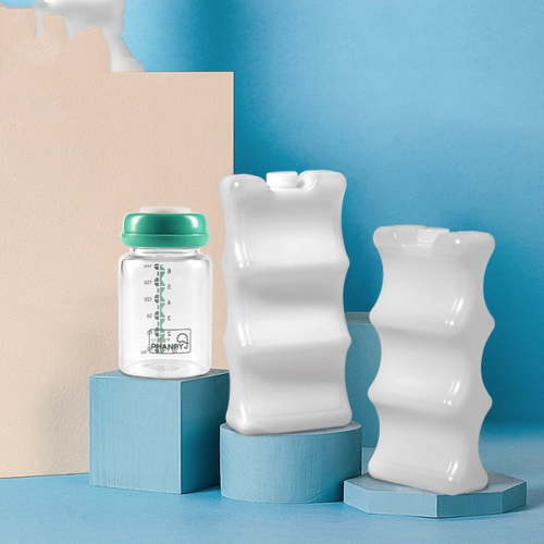 IBASETOY Contoured Pack Cooler for Milk Bottle Portable Reusable Cooling