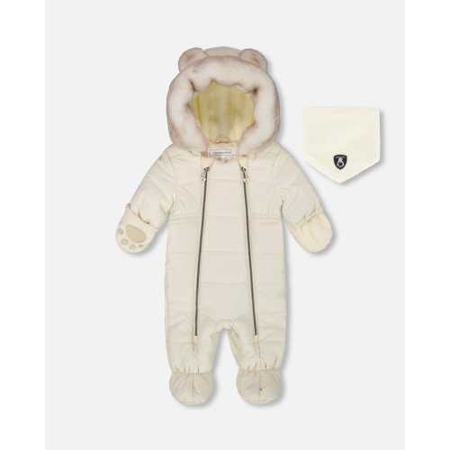One-Piece Baby Layette Snowsuit - 12M