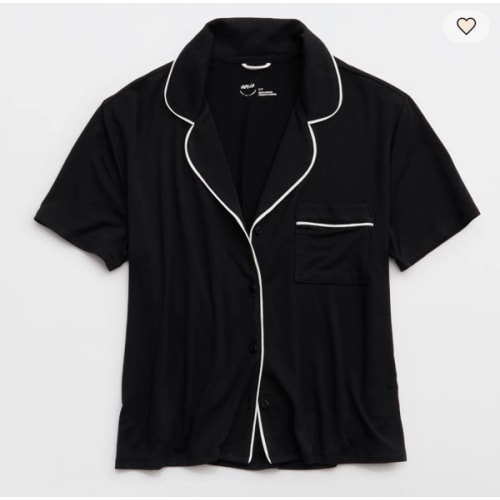 Aerie Real Soft® Short Sleeve Pajama Shirt
