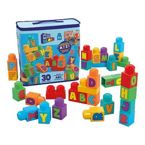 Mega Bloks Fisher-Price ABC Building Bag