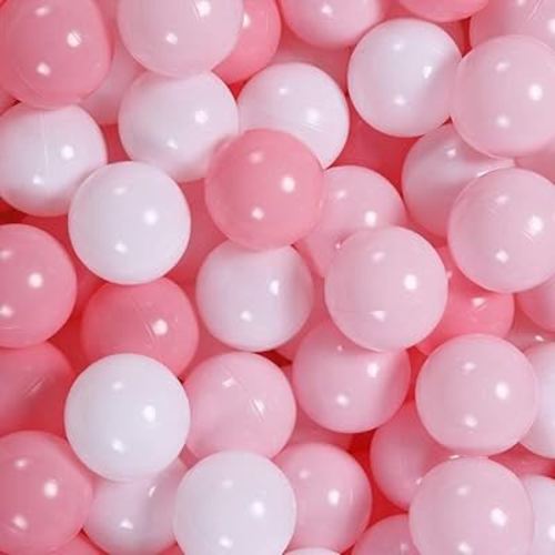 GOGOSO Ball Pit Balls for Toddlers Kids Plastic Balls for Ball-Pit Playpen Pool Baby Play Pastel BPA-Free Non Toxic Play Pastel Crush Proof Bal 50 100 200 500 1000 Count