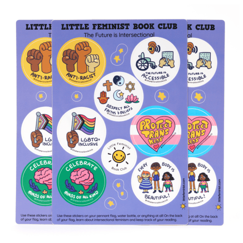 Little Feminist's Intersectional Badge Stickers