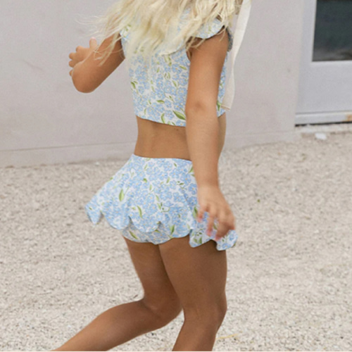 Petal Bikini Bottom · Hydrangea | Baby & Girls Swimsuits | Girls Bikinis | Luxury Swimsuits & Bikinis For Girls & Baby – Petit Playa