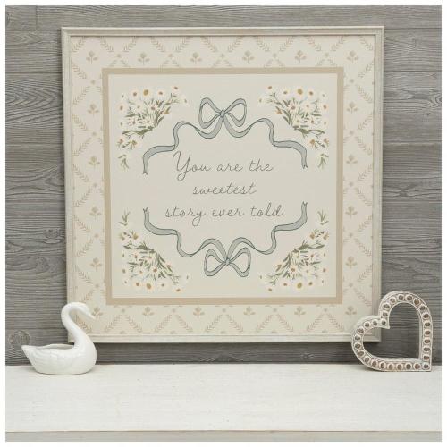 Sweetest Story Wood Wall Decor