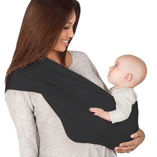 Organic Cotton Baby Carrier Black