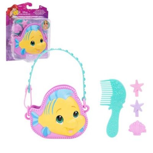 Disney Princess Flounder Character Friend Purse Toy Beauty Playset