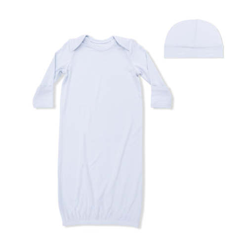 Solid Plein Air - Lap Shoulder Gown and Beanie Hat