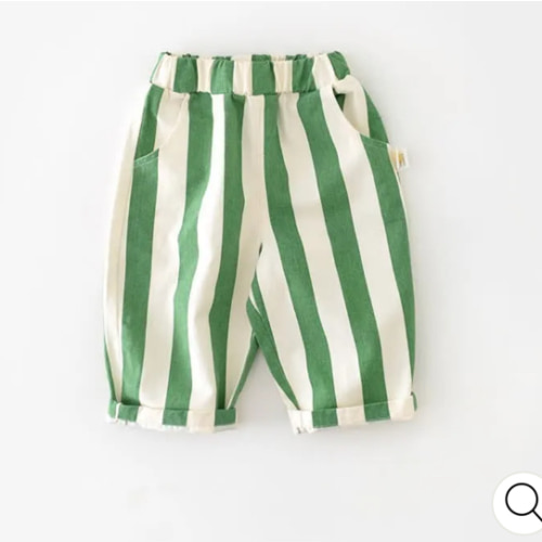 Baby Vertical Striped Casual Pants