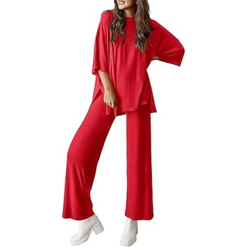 PRETTYGARDEN Two Piece Sets for Women Lounge Matching Set
