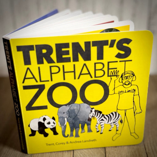 Trent's Alphabet Zoo Board Book – Drawings By Trent