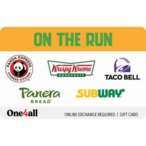 $25 One4all On The Run Gift Card (Email Delivery)