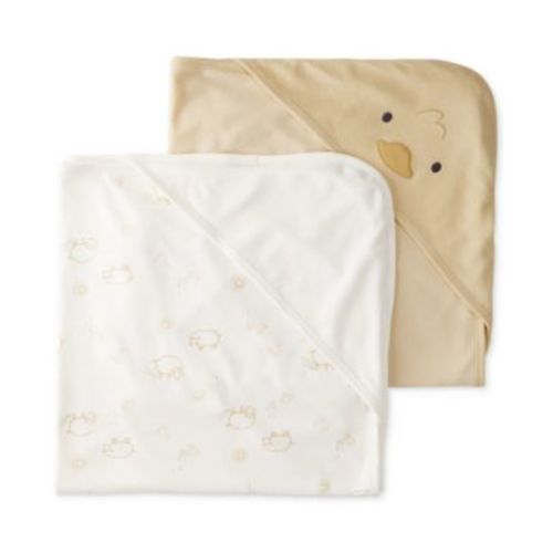 Baby Hooded Terry Towels, 2 Pack