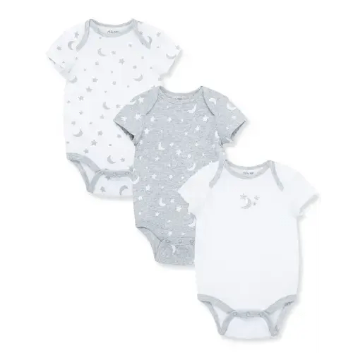 Moon & Stars 3-Pack Bodysuits