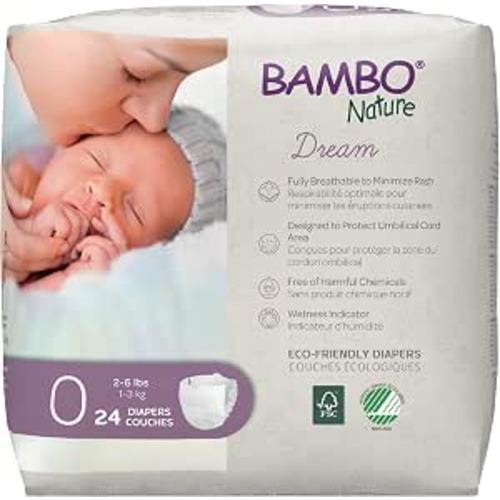 Bambo Nature Baby Diapers Size 0 24ct