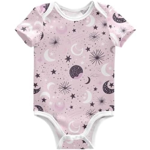 ALAZA Black White Plaid Infant Baby Short Sleeve Bodysuits Cotton Newborn One-piece Clothes Comfort Romper Outfit