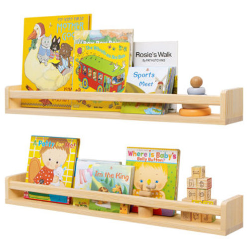 Isabelle & Max™ Guimauve Isabelle & Max™ 24'' W Solid Wood Pine Kids Bookcase | Wayfair