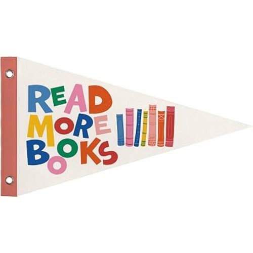 Classroom Reading Corner Decor, Read Sign Wall Felt Pennants Banners Flags,Wall Hanging Decor for Classroom Reading Room Library Kids Bedroom Playroom, 8x14 Inch, 8x14 Inch
